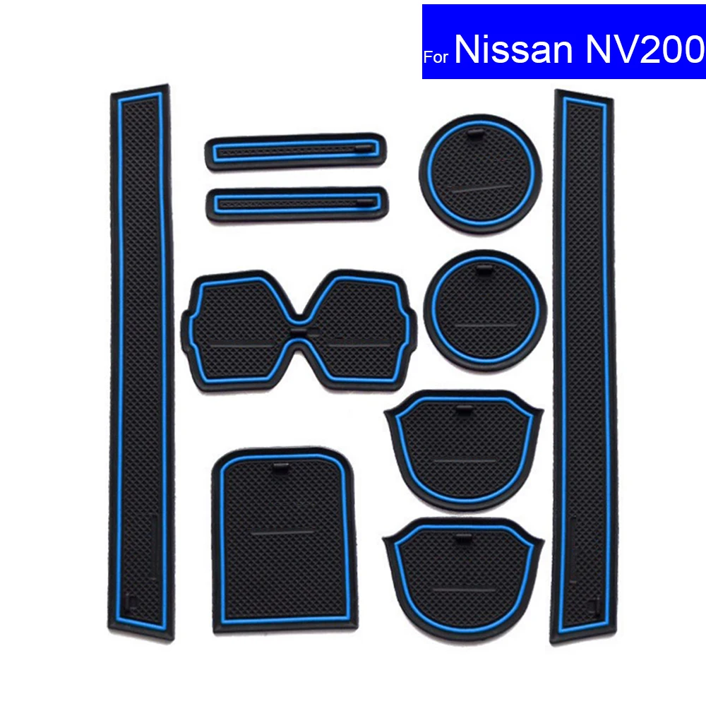 10Ps Противоскользящие коврики для дверей Ковров держатель Nissan NV200 2010 2011 2012 2013 2014