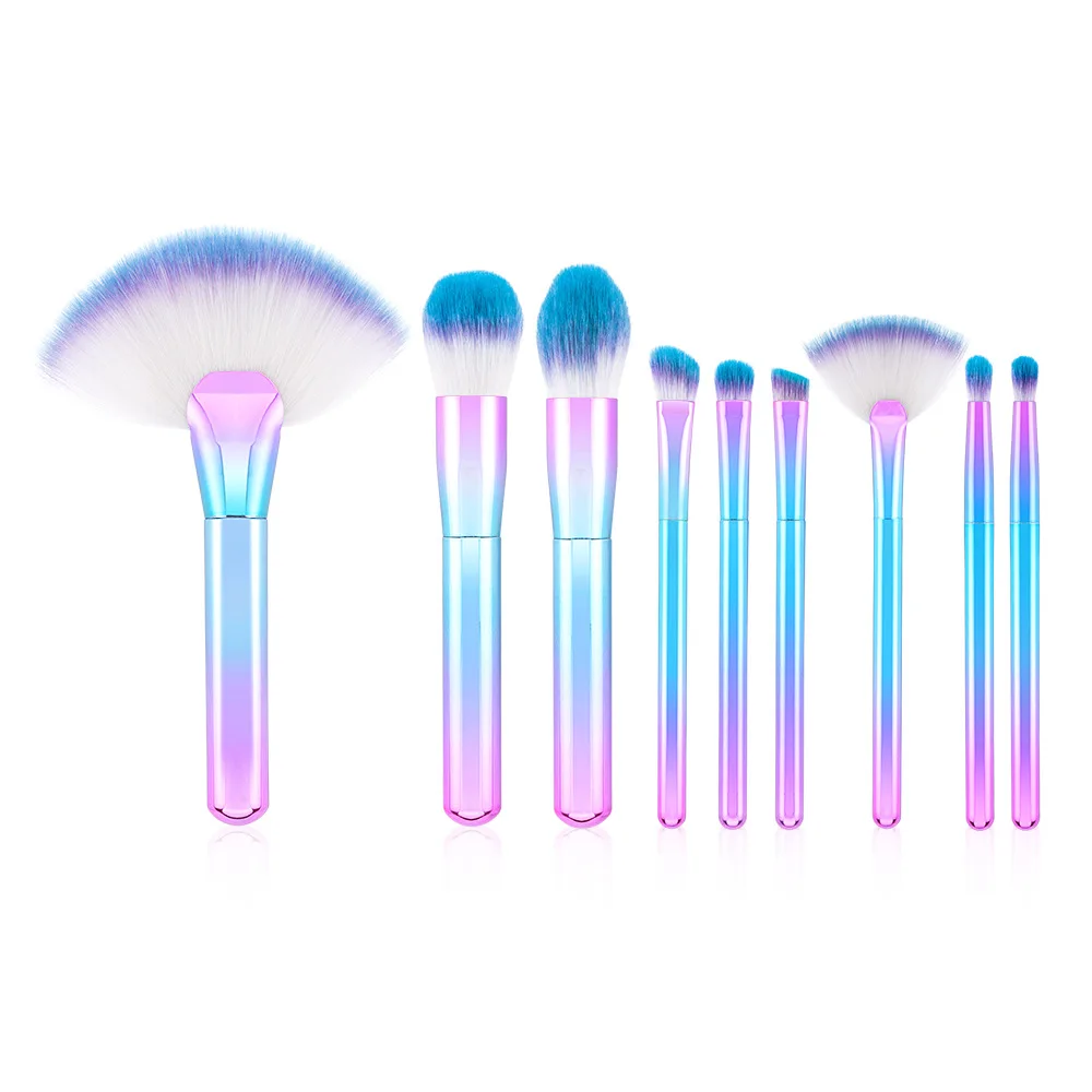 9 шт. декоративные кисти для макияжа|make brushes|make up brushescosmetics make brush |