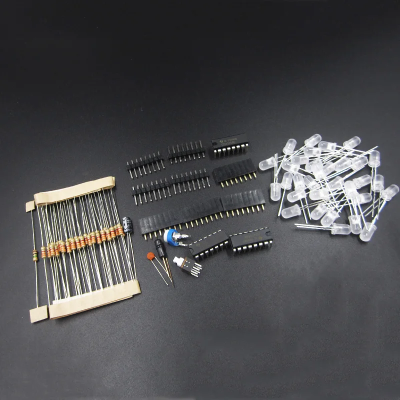 DIY Kit синий светодиодный электронный песочные часы DC 5V Забавный Электрический