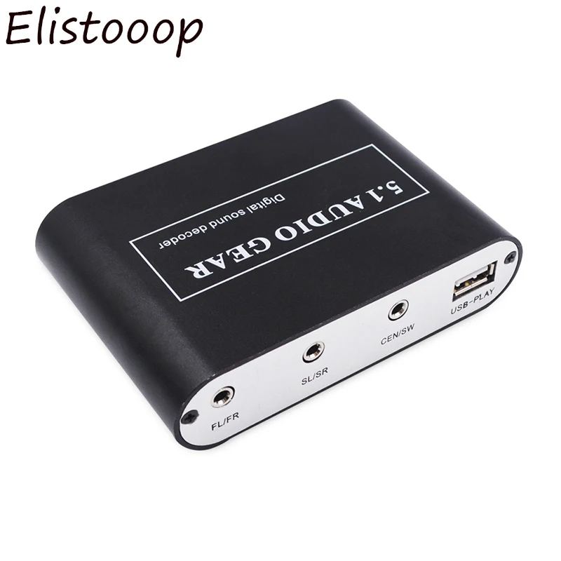 5.1 CH Аудио Декодер SPDIF Коаксиальный в RCA DTS AC3 Цифровой Усилитель Аналоговый Конвертер для PS3 DVD плеер Xbox горячий вкл.