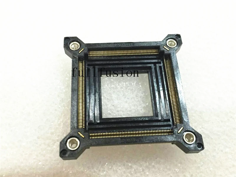 IC149 208 161 B5 YAMAICHI IC тестовая розетка TQFP208P 0 5 мм Шаг Размер корпуса 28x28 QFP208P SMT запись в