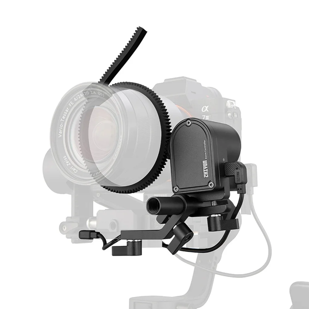 Черный Аксессуары для лаборатории Zhiyun Weebill, карданный держатель для мобильного телефона, набор для быстрой установки и сервопривод для непрерывного изменения фокусировки, монопод и сумка - Цвет: Черный