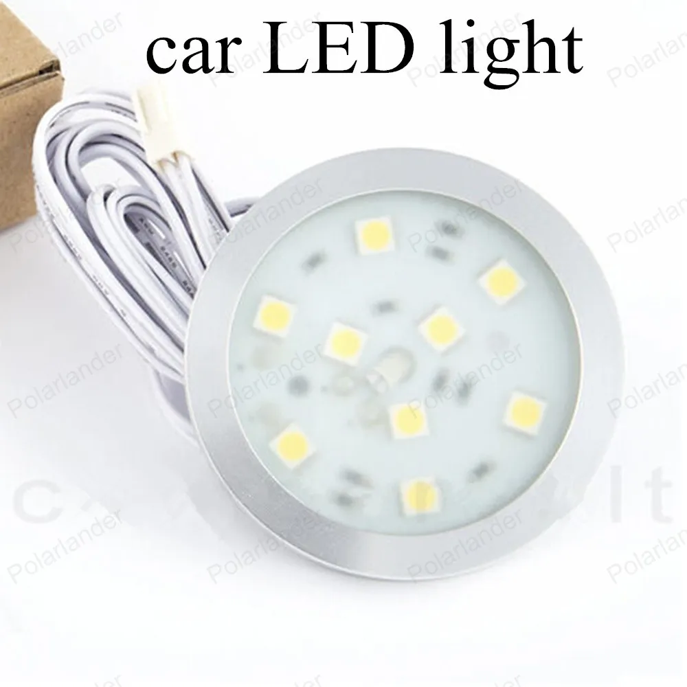 

3 pairs LEDS 9 LEDS 12V Universal Safety auto Lamp Car Light high quality Aluminum warm White car fog lights