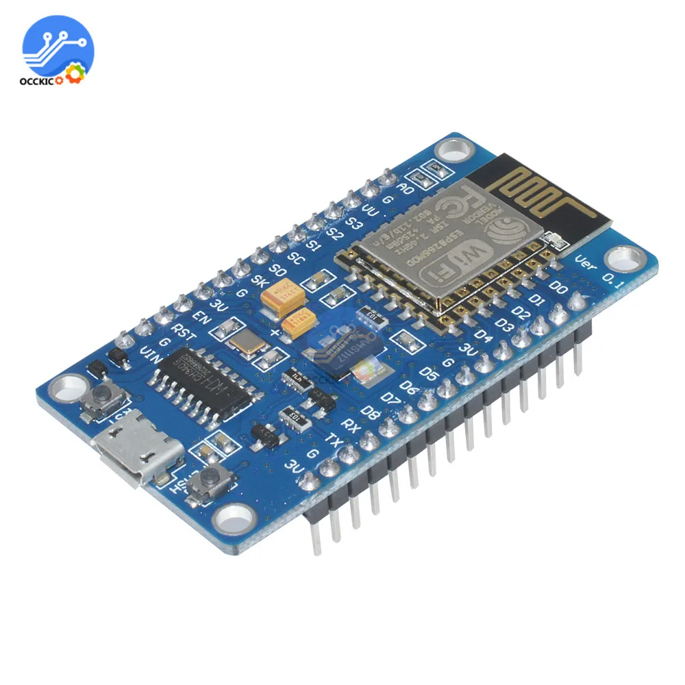 Беспроводной модуль NodeMCU V3 ESP8266 ESP 12E CH340 WIFI Интернет вещей макетная плата с USB