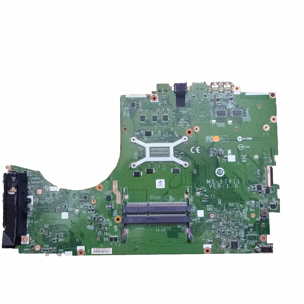 Reboto Высокое качество PC Original Для MSI GT72 Материнская плата ноутбука ms-17811 VER: 1.0 с I7 Процессор DDR3L тестирование Быстрая