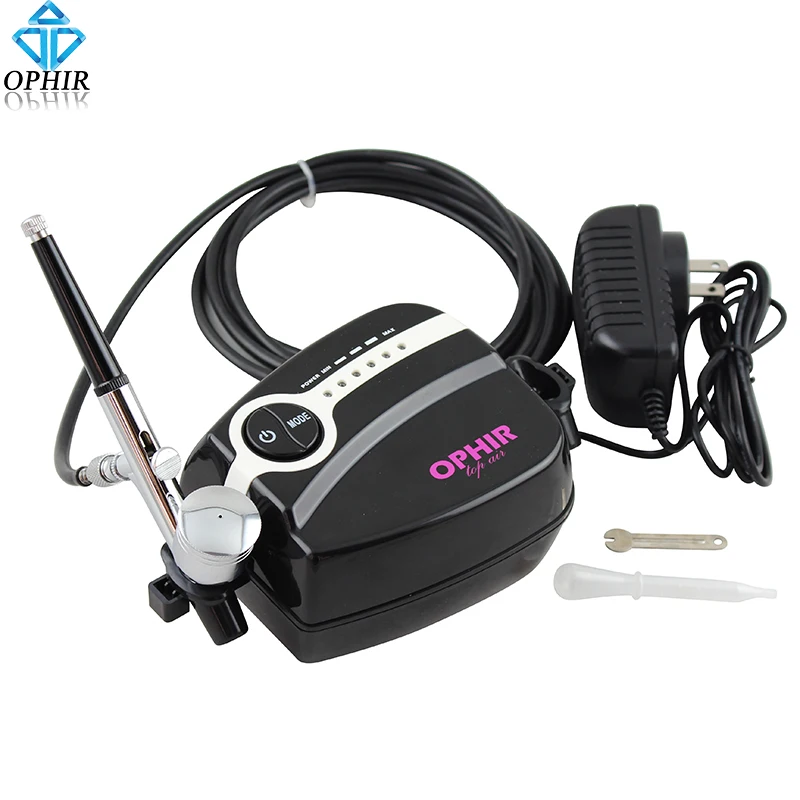 Воздушный компрессор OPHIR 5 с регулируемой скоростью и краской 0 3 мм для украшения