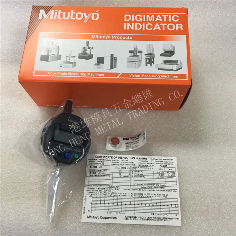 100% из Японии Mitutoyo 543-782 Тип цифрового индикатора 0-12 7 мм Диапазон | Инструменты
