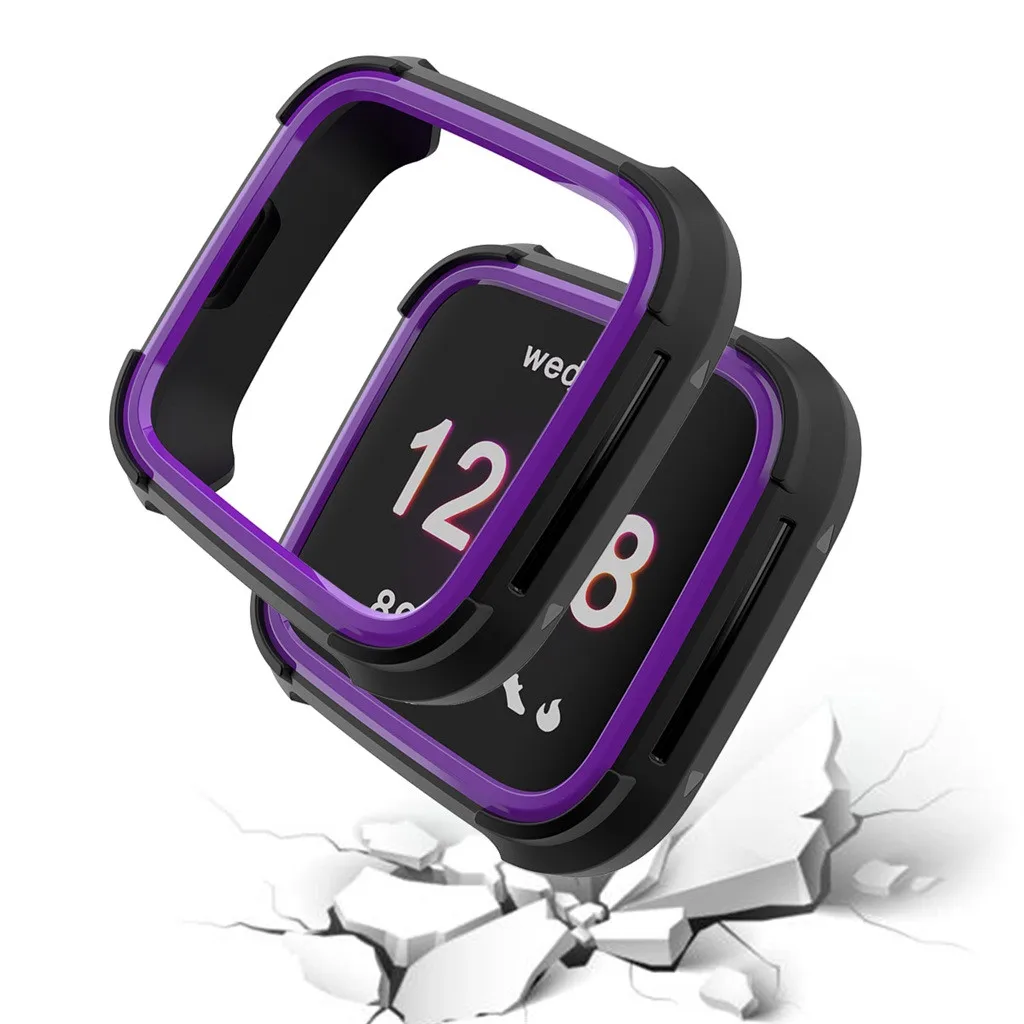 Новинка, мягкий защитный силиконовый чехол из ТПУ Для Fitbit Versa/Versa Lite,, защитный чехол