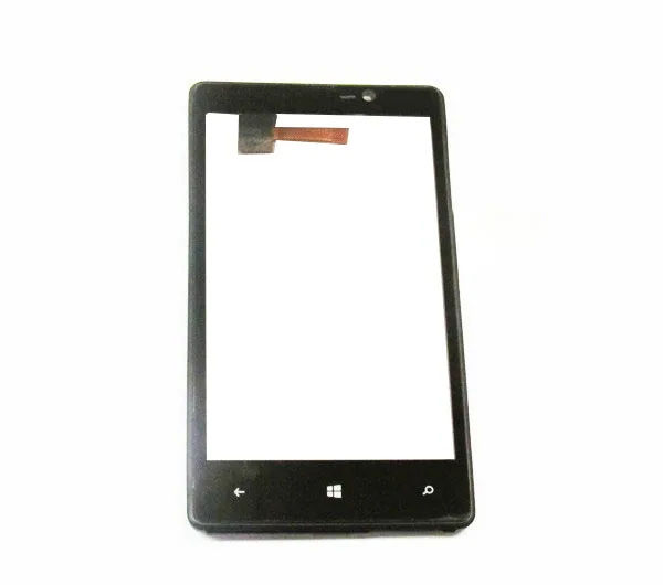 Без/с рамкой высокое качество 4 3 дюйма для Nokia Lumia 820 N820 сенсорный экран дигитайзер