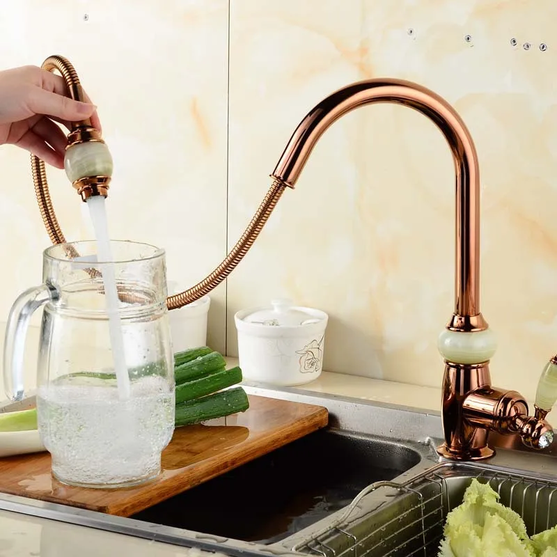 

faucet dish bowl golden hot and cold mixer all copper rotating water tank manufacturers selling smoked pull out tap rose gold