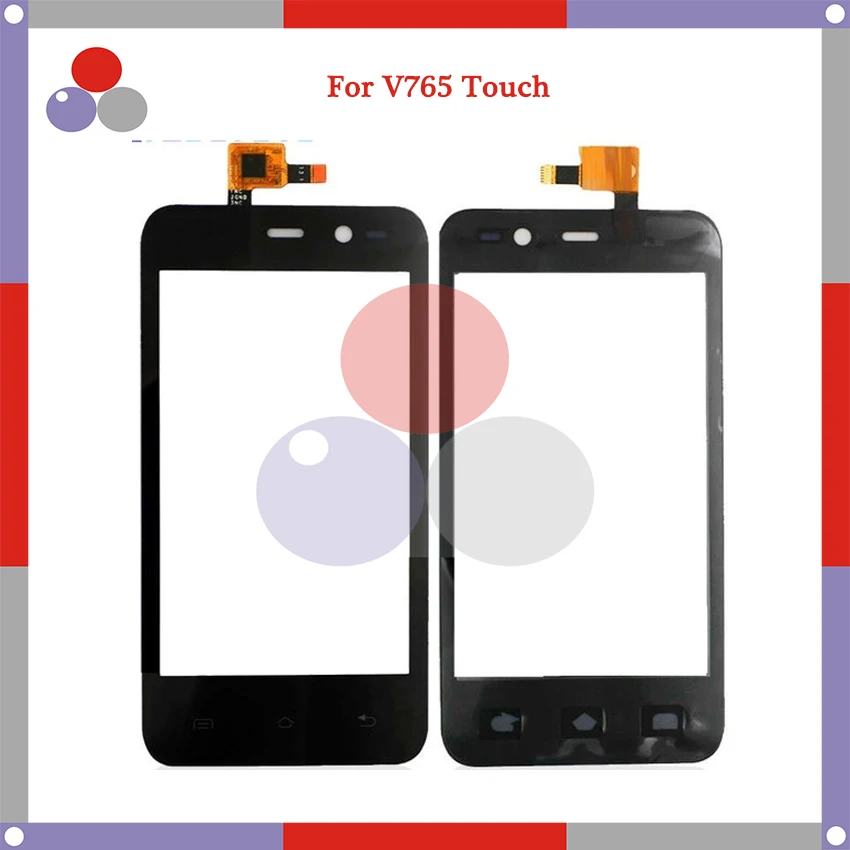 10 шт./лот высокое качество для ZTE V765 сенсорный экран сенсорная панель дигитайзер