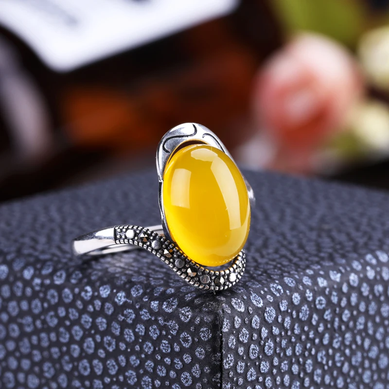 7*10mm 925 Sterling Silver Color Adjustable 10*14mm Ring Blanks Oval Wax Turquoise Rings Settings Findings for Jewelry Making