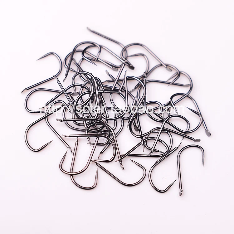 dropshipping100Pcs 0.1/0.3/0.5/0.8/1/2/3/4/5 New Kanto Barbless Hooks high Carbon Steel Fishing Hook non-barb hook | Спорт и