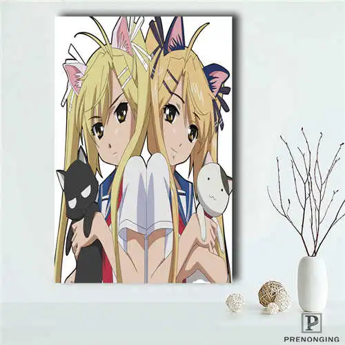 Custom Nyan.Koi.full. (1) плакат с принтом ткани настенный шелковая ткань Декор для комнаты