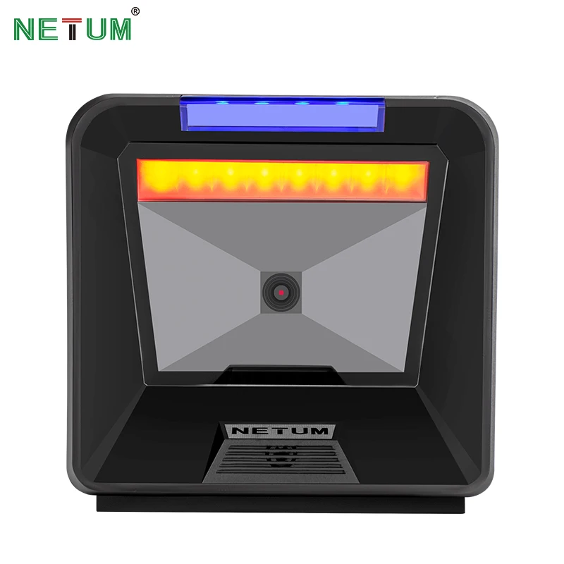 NT 2080 2D/QR Всенаправленный сканер штрих кода планшетный настольный считыватель