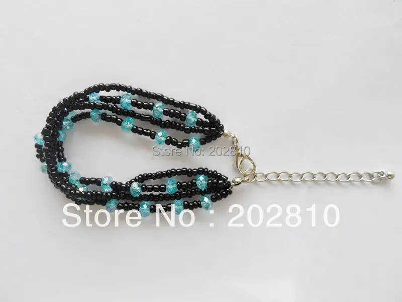 Оптовая продажа с фабрики ювелирных изделий Модный трендовый черный браслет из