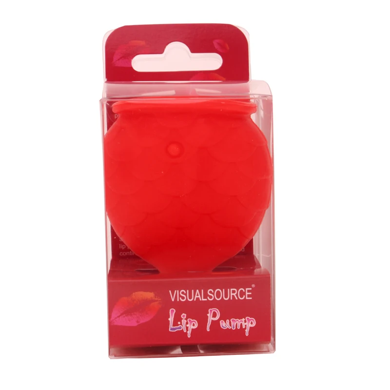 Женский блеск для губ в форме рыбы силиконовый сексуальный полный усилитель