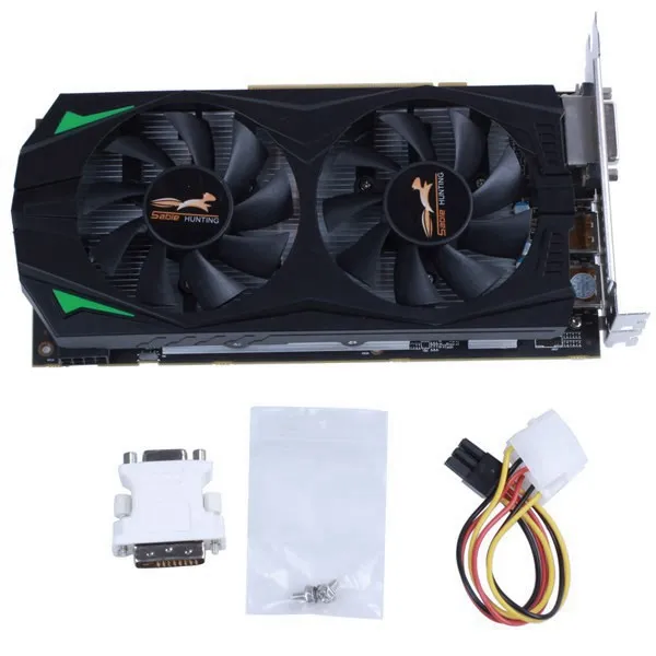 СОБОЛЬ Охота видеокарта RX580 8G 8000 МГц 1257 1340 Gddr5 256bit 14nm 2304 единиц Hdmi + Dp Dvi Directx12