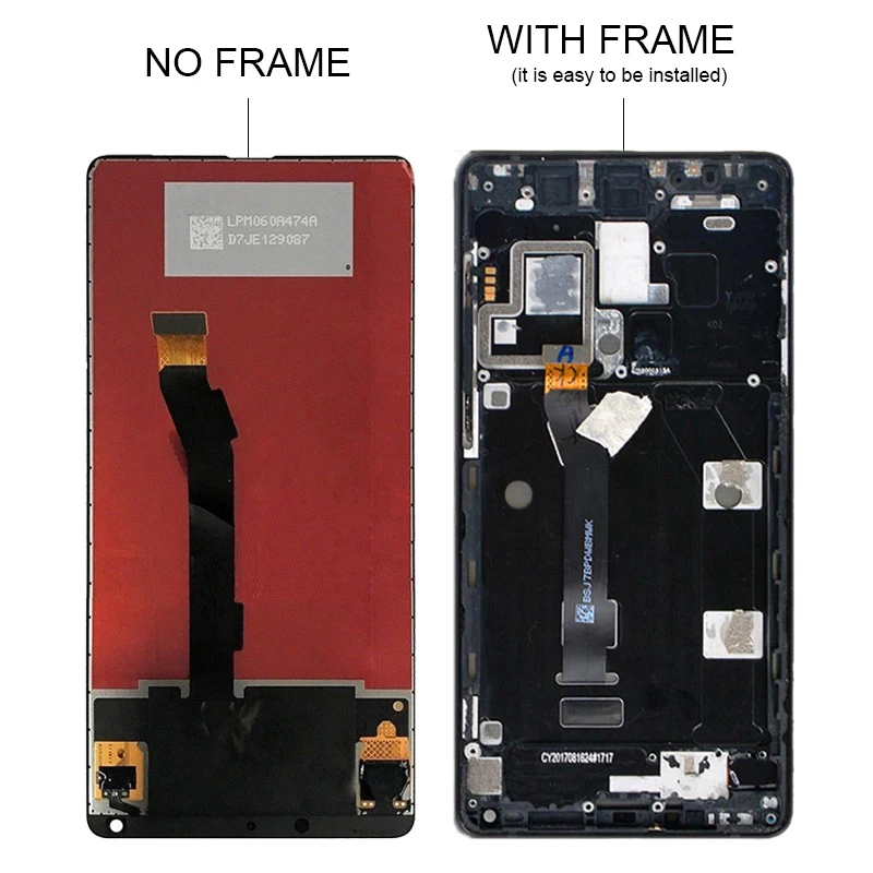 AAAAA Original LCD For Xiaomi Mi Mix Display Touch Screen Replacement Digitizer Assembly 5.99&quot MIX 2 Part | Мобильные телефоны