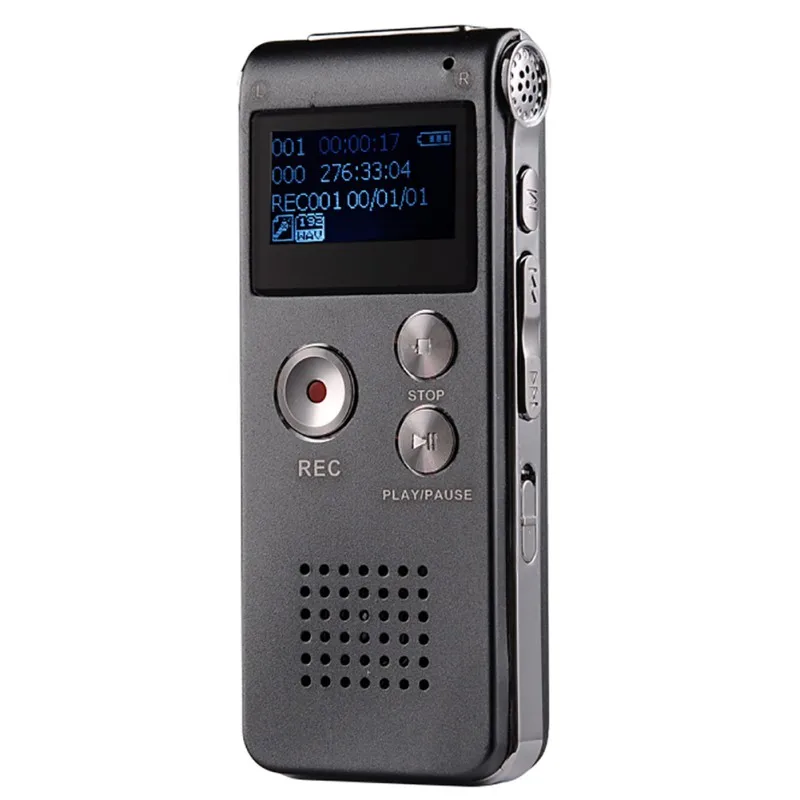 8 ГБ диктофон USB диктофон цифровой Аудио Диктофон с WMA/WAV/MP3/OGG Встроенный микрофон