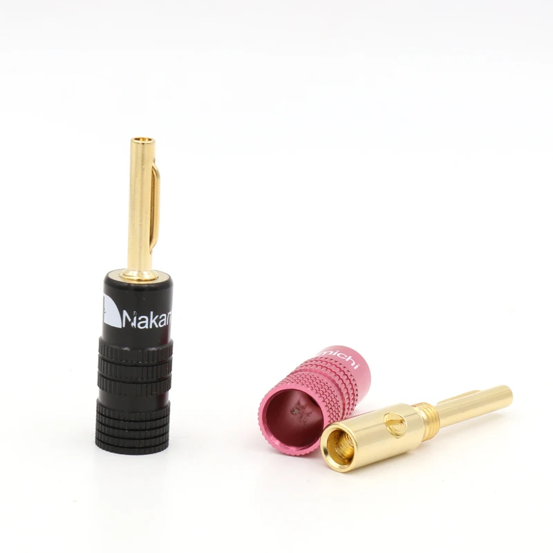 BA1434 24K позолоченный новый Nakamichi кабель для динамика разъемы типа банан|hifi plug|speaker