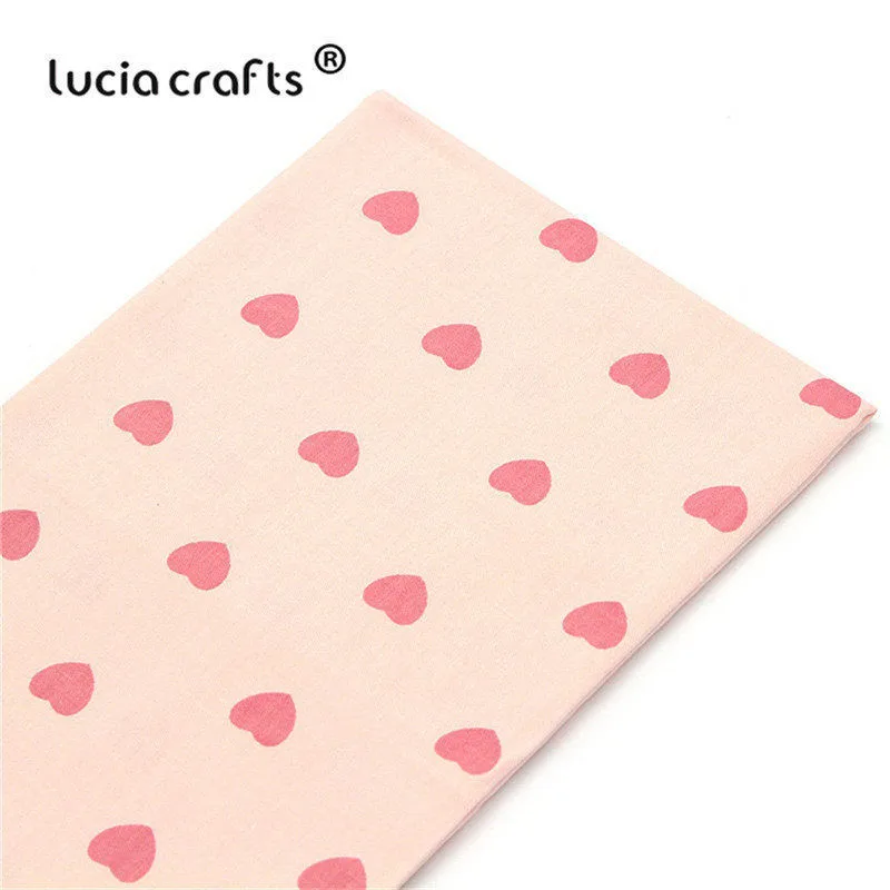 Lucia ремесла 50*50 см хлопок одеяла ткань для DIY шитья Лоскутное детское постельное Тильда кукла Текстиль Ткань H1010