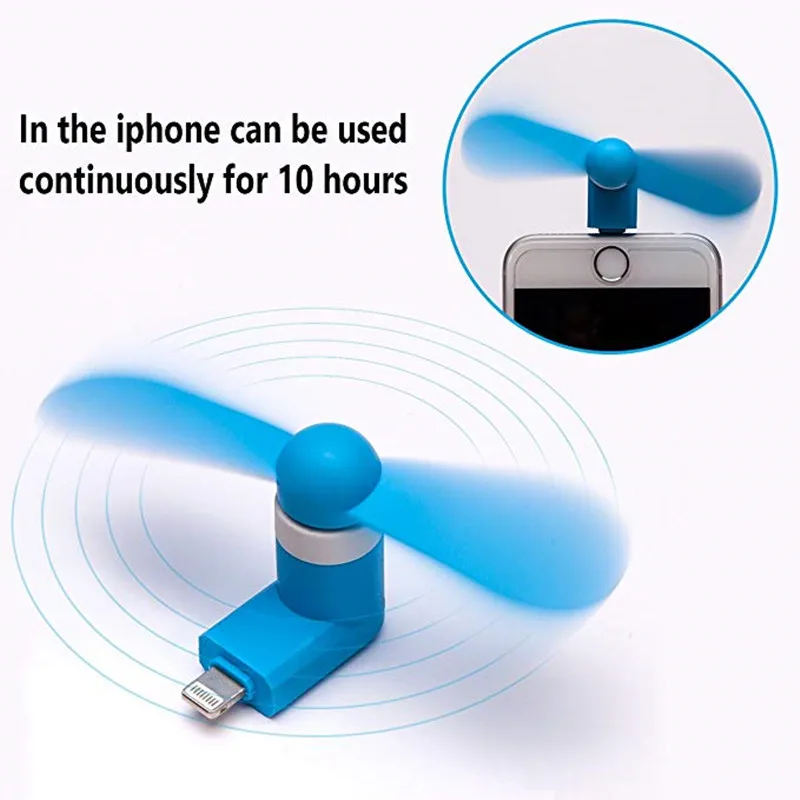 

Mini Portable Cool USB Fan Mobile Phone Gadget Tester For iphone 5 5s 6 6s 7 plus 8 X XR XS