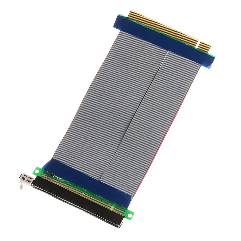 PCI PCIe 16X PCI-E 16X к 16X Riser Extender Card адаптер гибкий кабель для 1U/2U стойку шасси