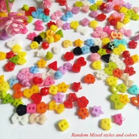 1000pcslot about 6mm mixed style mini resin tiny buttons craft sewing tools button scrapbooking diy decorative button