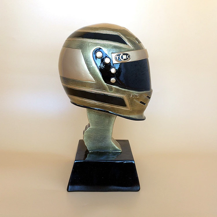 The new racing helmet trophy Motorbike resin trophies | Спорт и развлечения