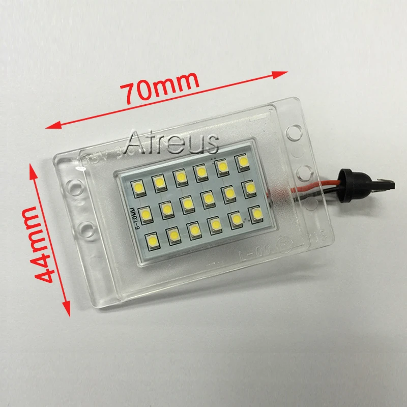 Автомобильный светодиодный светильник Atreus для номерного знака Volvo 855 1993 1997 V70 XC 2000