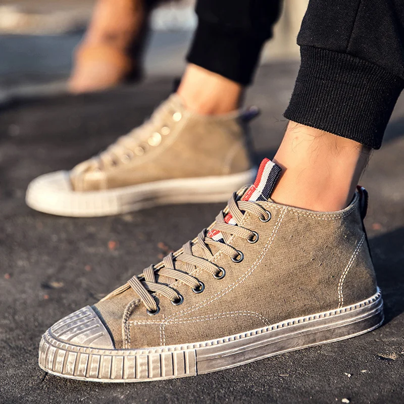 2018 Новый стиль Для мужчин Скейтбординг обувь творческих хип хоп Высокая