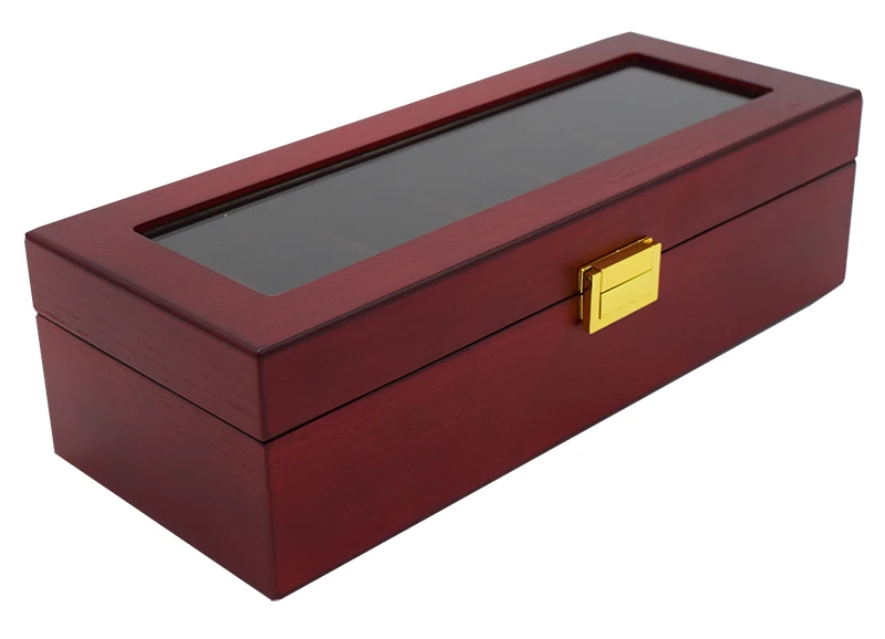 Коробка для часов деревянный черный/коричневый Kol Saati чехол для часов Cajas для подарков часы для мужчин/женщин 6 сетки Подарочная Подставка под часы коробки Saat Kutusu