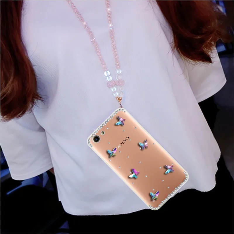 Bling Rhinestone Diamond Butterflyr Case For iPhone 11 Pro MAX X 5S SE 5C 4S 6 6S Plus 7 8 Transparent Soft TPU Back Cover |