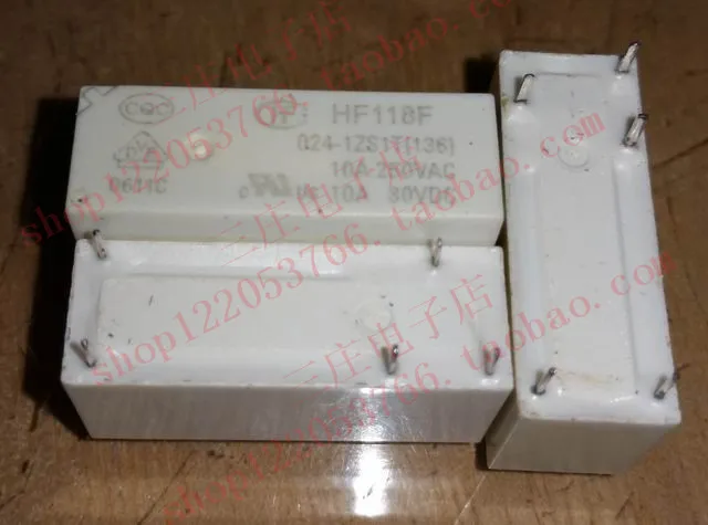 

Реле HF118F 024-1ZS1T (136) 118F-1C-24V