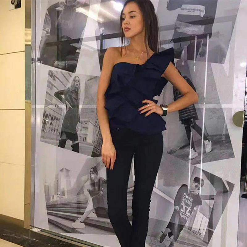 Высококачественная новейшая дизайнерская блузка 2020 топ Женская Полосатая