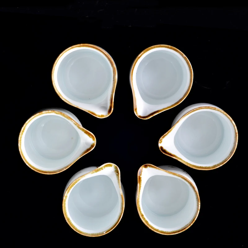 Винтажный фарфоровый чайный набор кунг фу с ручной росписью 200 мл|set tea cup|kung fu