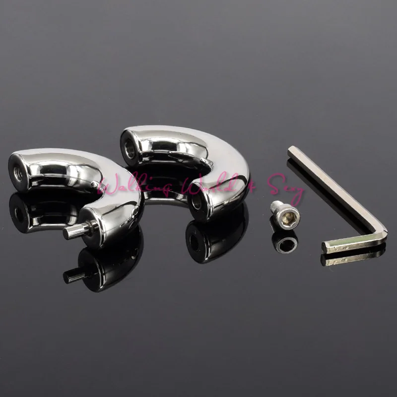 Кольцо на пенис винтовое из нержавеющей стали 15 мм|ring scrotum|ball stretchercock ring scrotum |