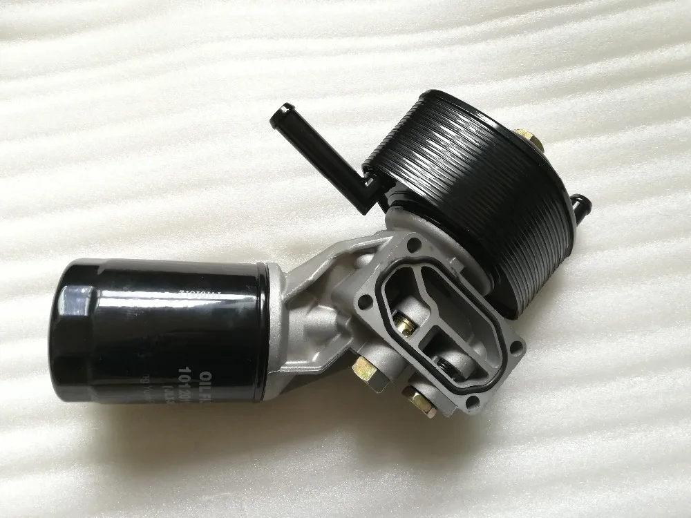 Полный масляный радиатор фильтр для Isuzu 4KH1 600P|oil cooler|oil filter coolercooler oil |