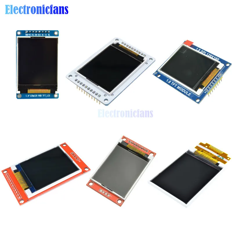 128*160 серийный цветной ЖК модуль SPI TFT экран последовательный интерфейс Shield Micro SD 1 8