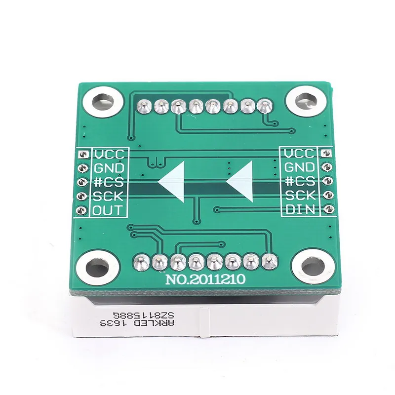 Точечный матричный модуль подсветки Greem светодиодный дисплей 8x8 8*8 3 75*3 75 мм Max7219