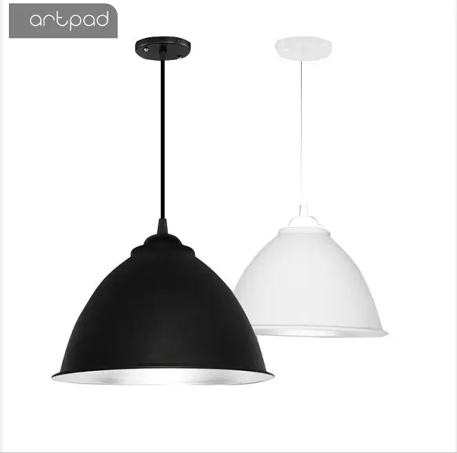 Artpad Simple Single Head Dome Pendant Light Office Dining Room Barbershop Lamp Loft Industrial Vintage Hanging | Освещение