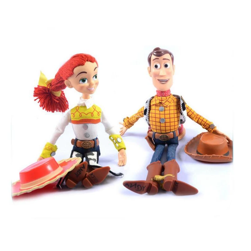 2 шт./компл. История игрушек 3 говорящая Jessie + Woody PVC экшн игрушка фигурки модель