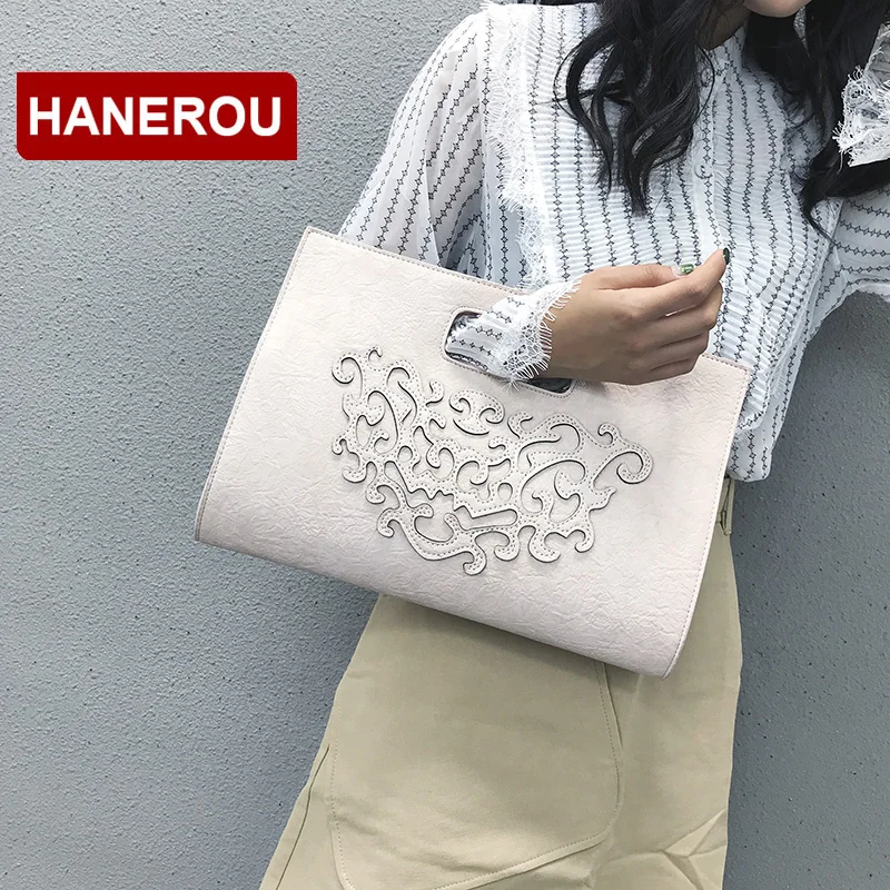 Ручная сумка HANEROU Большая вместительная на плечо для женщин | Багаж и сумки