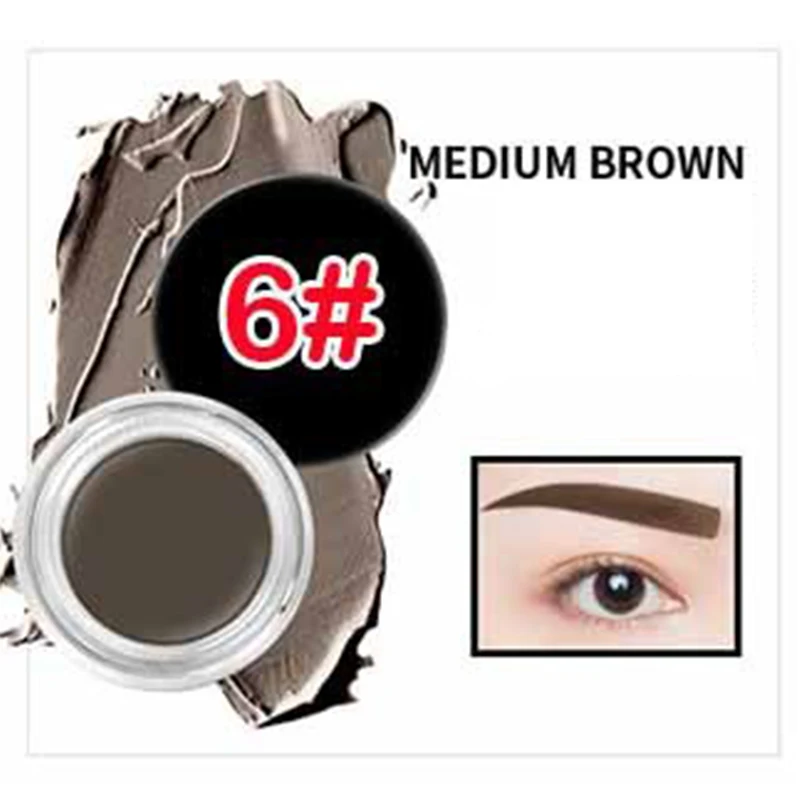 

Dropshipping 1 Pcs Eyebrow Dye Gel Cream Waterproof Long Lasting Tint Fast Dry Natural Eye Makeups SMJ