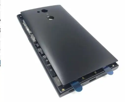 black Full Housing Передняя панель Корпус ЖК-рамка Крышка для sony Xperia L2 H3311 H4311 крышка батареи передний корпус Лицевая панель запасные части - Цвет: black Full Housing