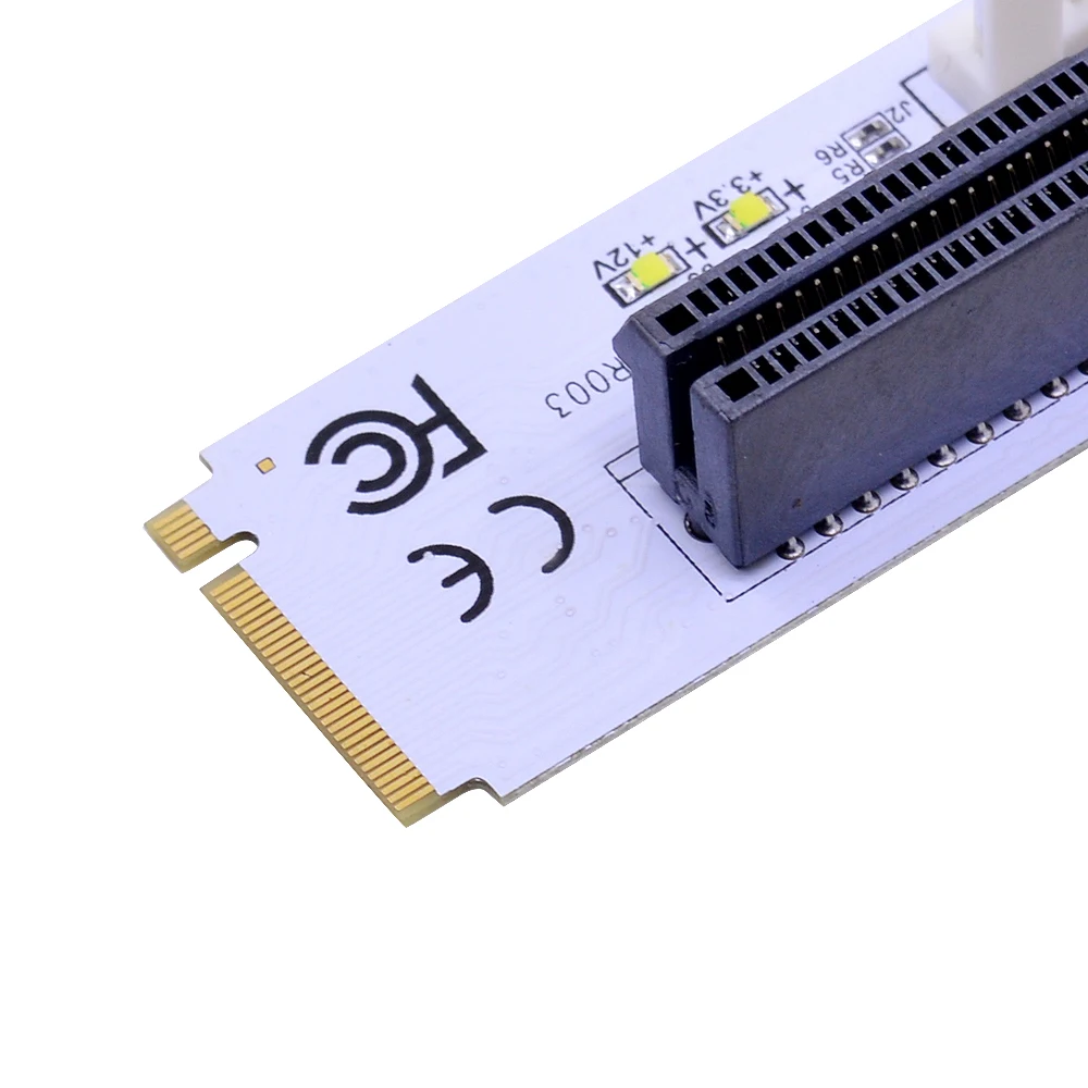 CHIPAL высокоскоростная PCI E 4X к NGFF M.2 Райзер карта M2 M ключ PCIE X4 адаптер конвертер