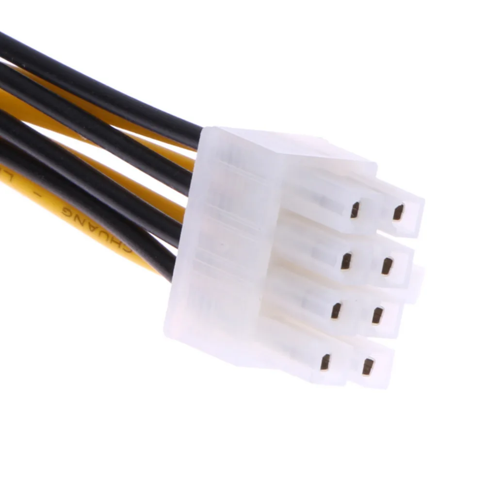 5 шт. блок питания ATX 4 Pin типа папа к 8 женский EPS/ПСВ (Мощность кабель адаптер