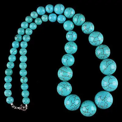 Бусины круглые из зеленого камня 8 14 мм 18 дюймов|fashion jewellery|jewellery fashionfashion necklace |