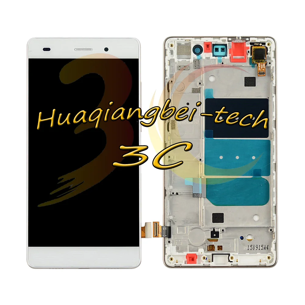 

5.0'' New For Huawei P8 Lite ALE-L04 L21 TL00 L23 CL00 L02 UL00 Full LCD DIsplay + Touch Screen Digitizer Assembly With Frame
